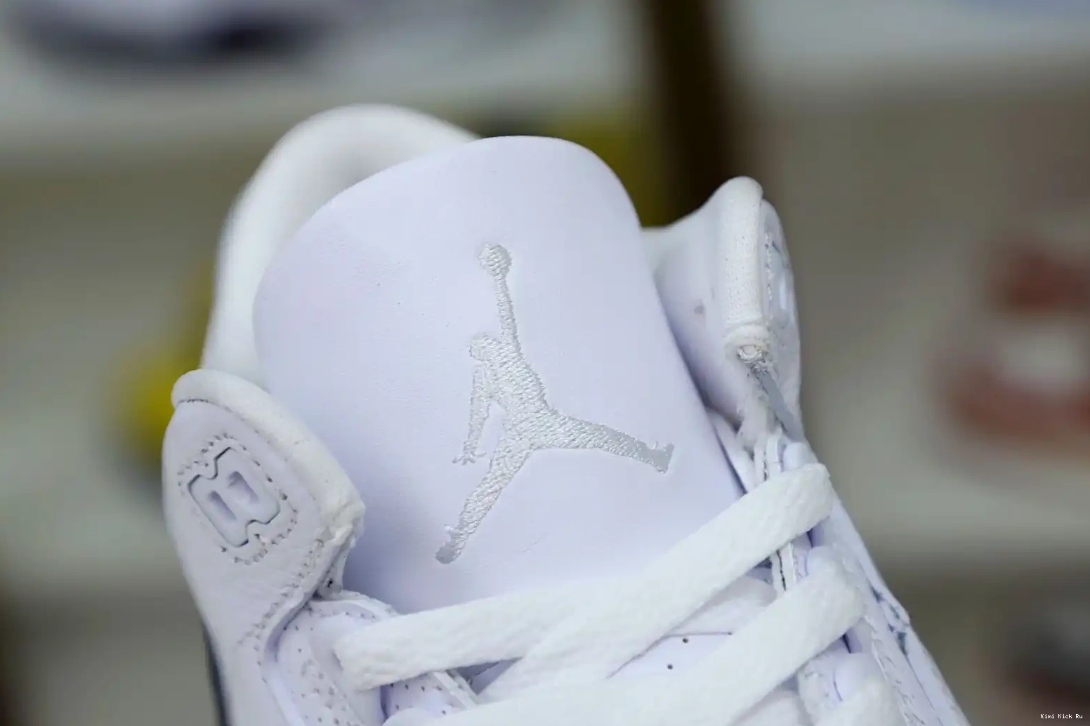 'WHITE' JORDAN DESIGN FRAGMENT RETRO 3 X AIR SP Kimikick 0703